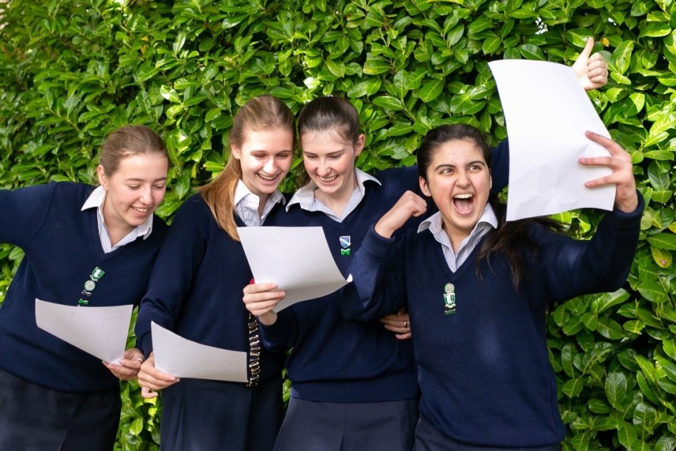 Heathfield School students celebrate stellar GCSE results