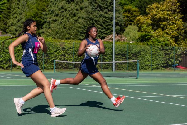 Netball-action